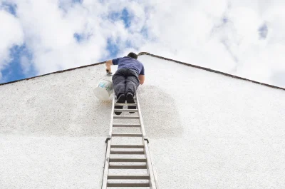 Peinture extérieure à Gesvres — façades et ravalement